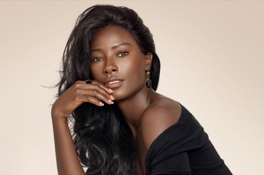 Beautiful Black Model Recreates Ads Starring White Models Essence(00)